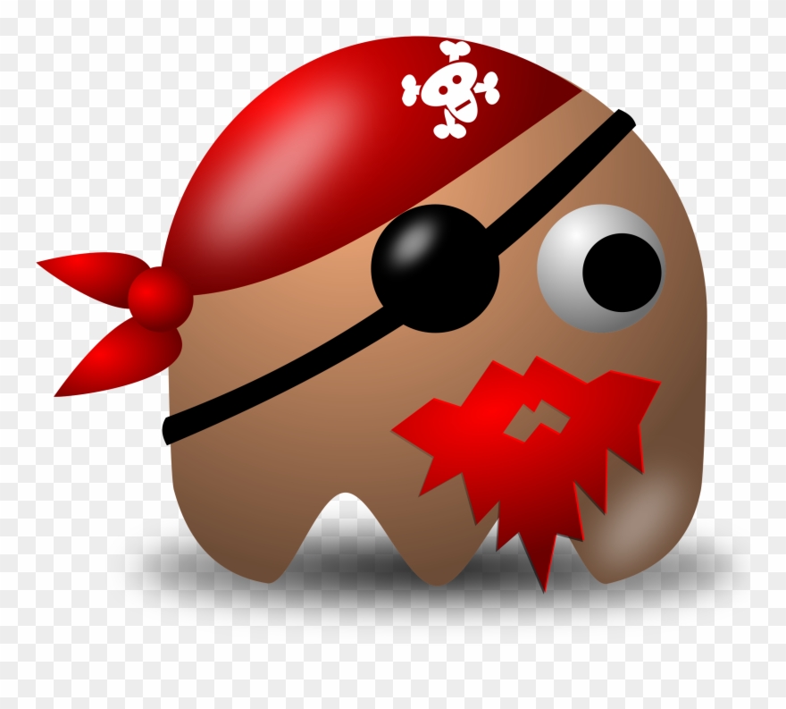 Big Image - Pacman Pirata Clipart