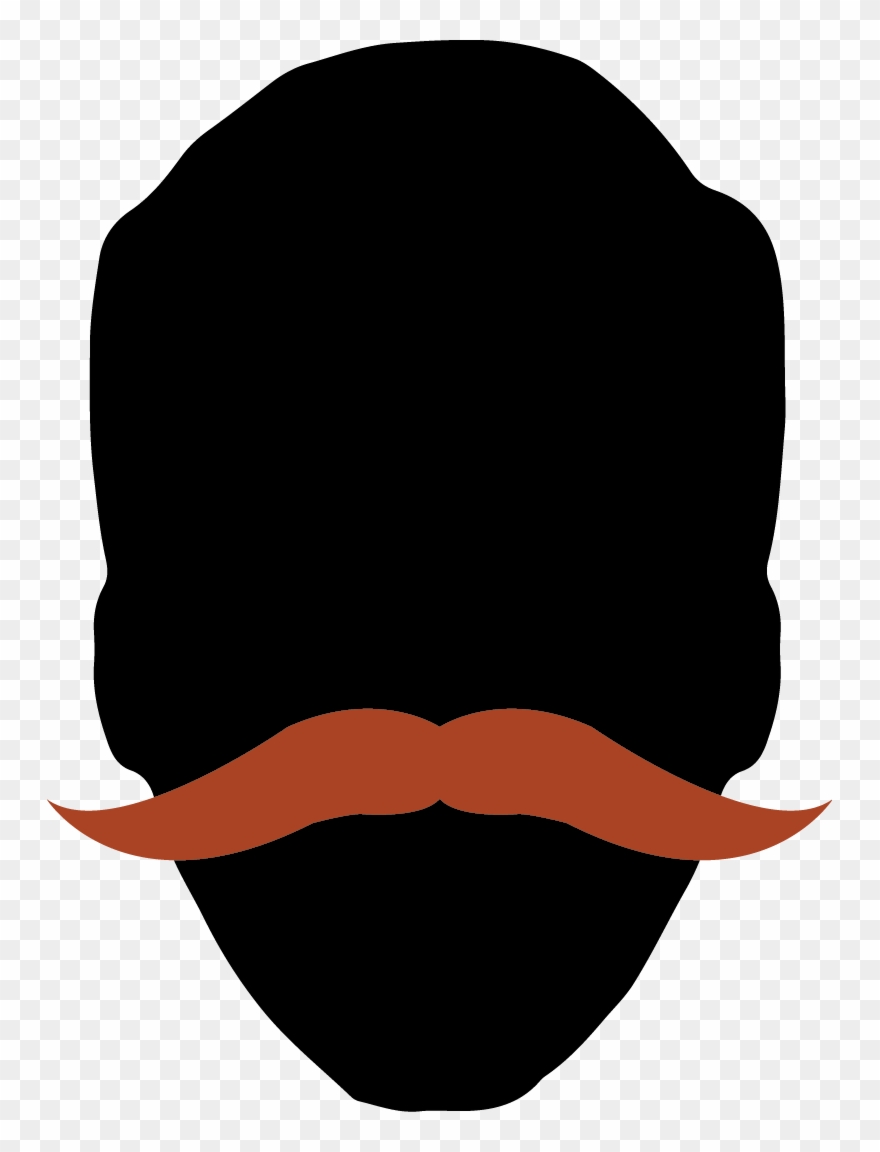 Hungarian Moustache - Moustache Clipart