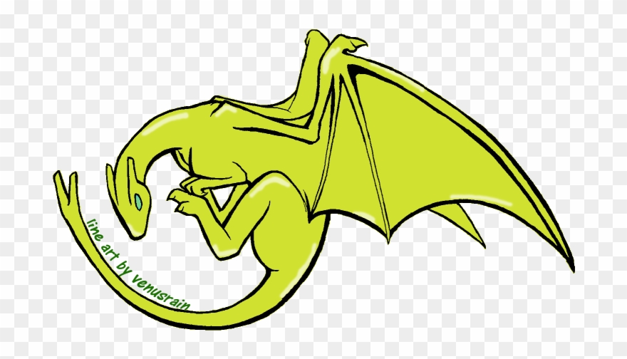 The Manipulative Bookworm Green Is Just On The Bottom - Dragon Clipart