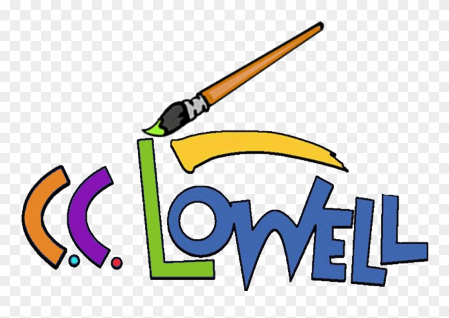 Cc Lowell - Paint Brush Clipart - Png Download