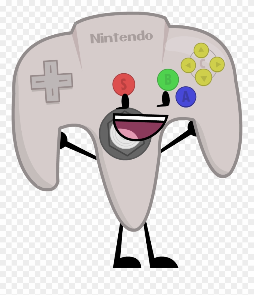 Controller Clipart N64 Controller - Nintendo - Png Download