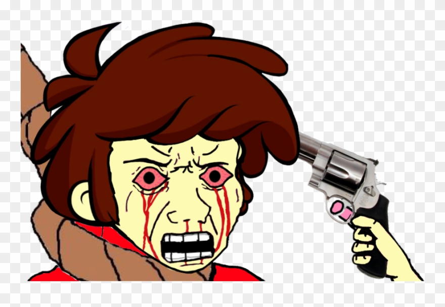 Npc Meme Gun Clipart