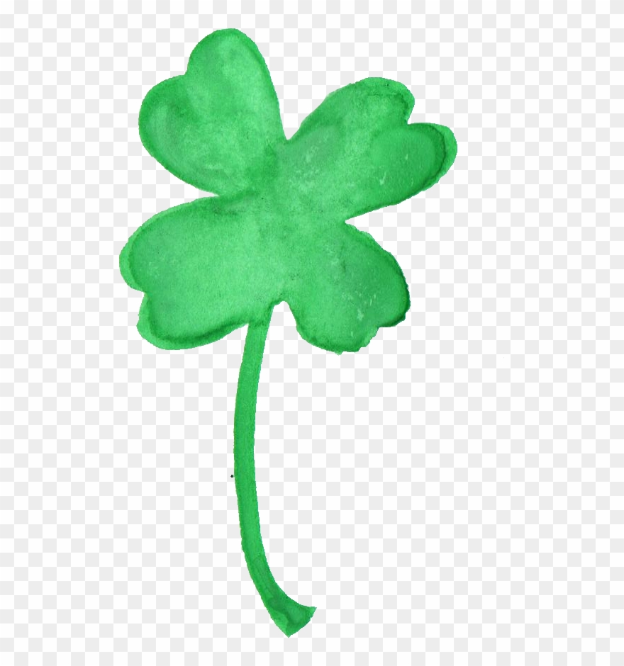 Free Download - Clover Watercolor Png Clipart