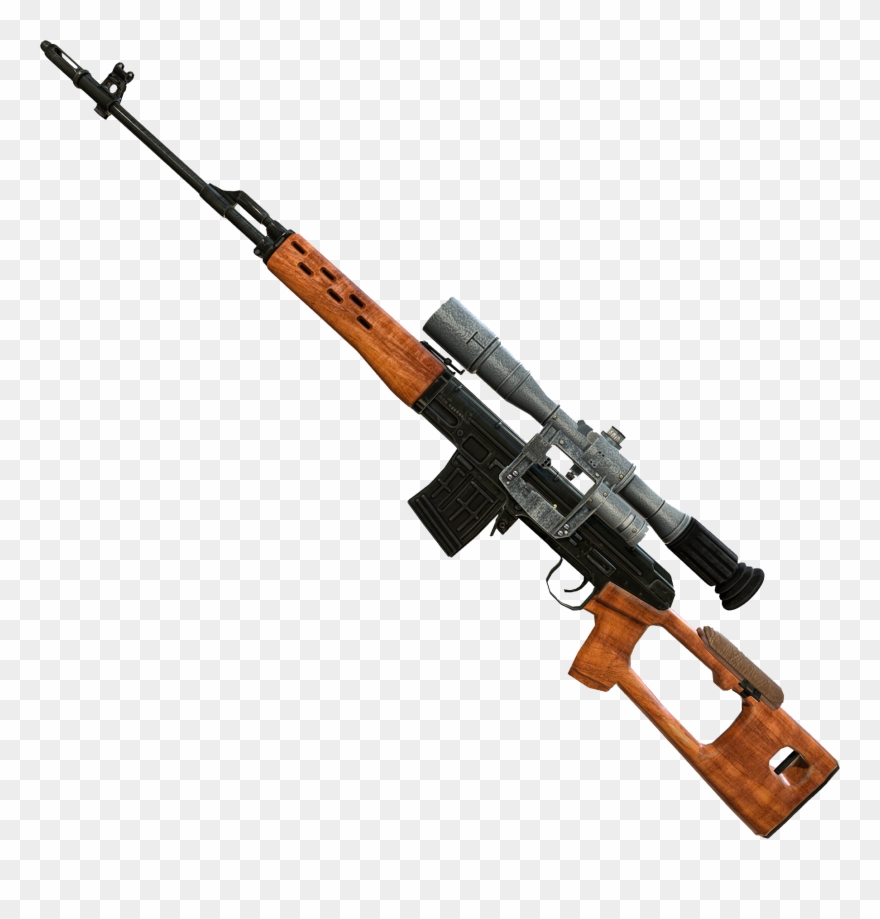 Sniper Rifle Png - Transparent Background Transparent Sniper Scope Clipart
