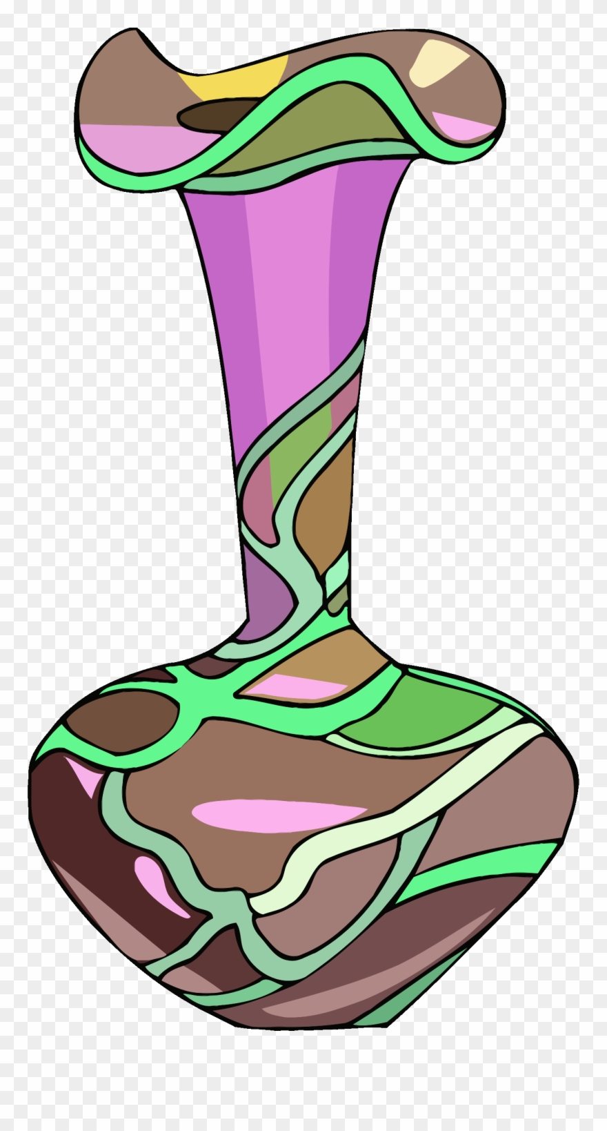 Vase Cartoon Clipart (1907240) PinClipart