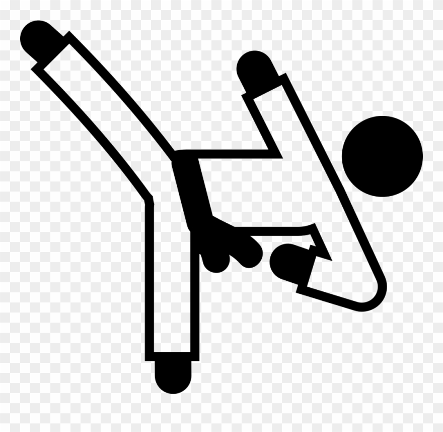 Karate High Kick Comments - Icono Artes Marciales Png Clipart