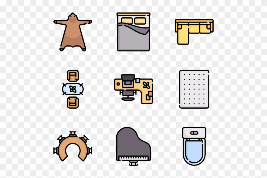 Furniture And Household - Architecture Clipart