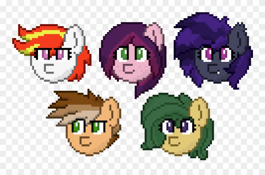 Mossy Vine, Bat Pony, Bust, Earth Pony, Oc, Oc - Artist Clipart