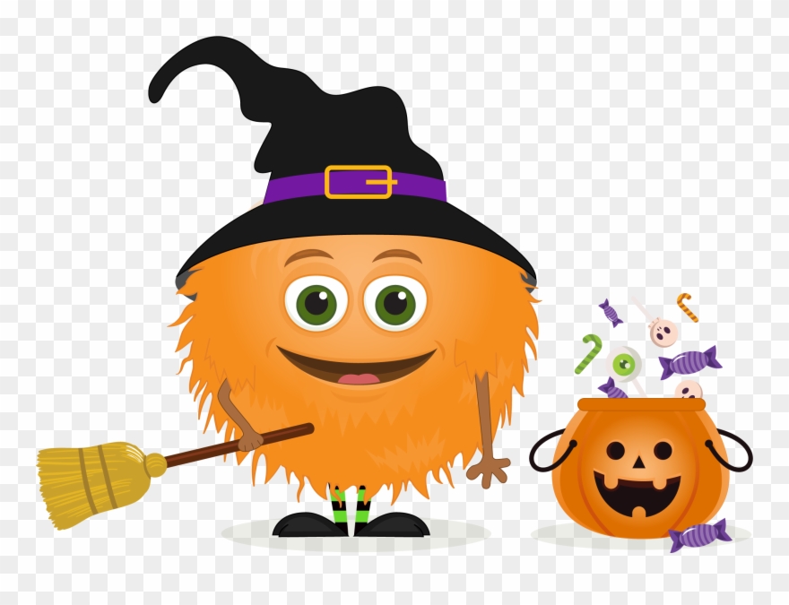 Nugget Says Happy Halloween - Portable Network Graphics Clipart