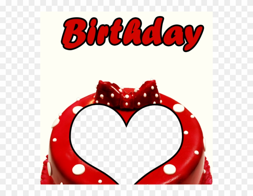 Birthday Frame With Love - Lover Birthday Png Photo Frames Hd Clipart