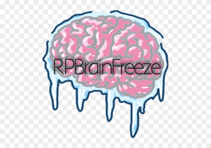 Rp Brain Freeze - Illustration Clipart