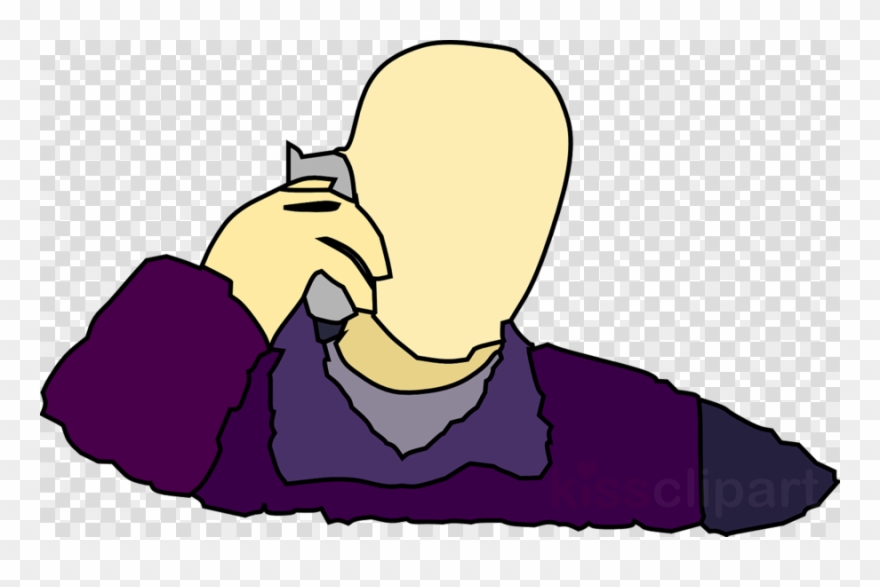 Talking On The Phone Clipart - Png Download