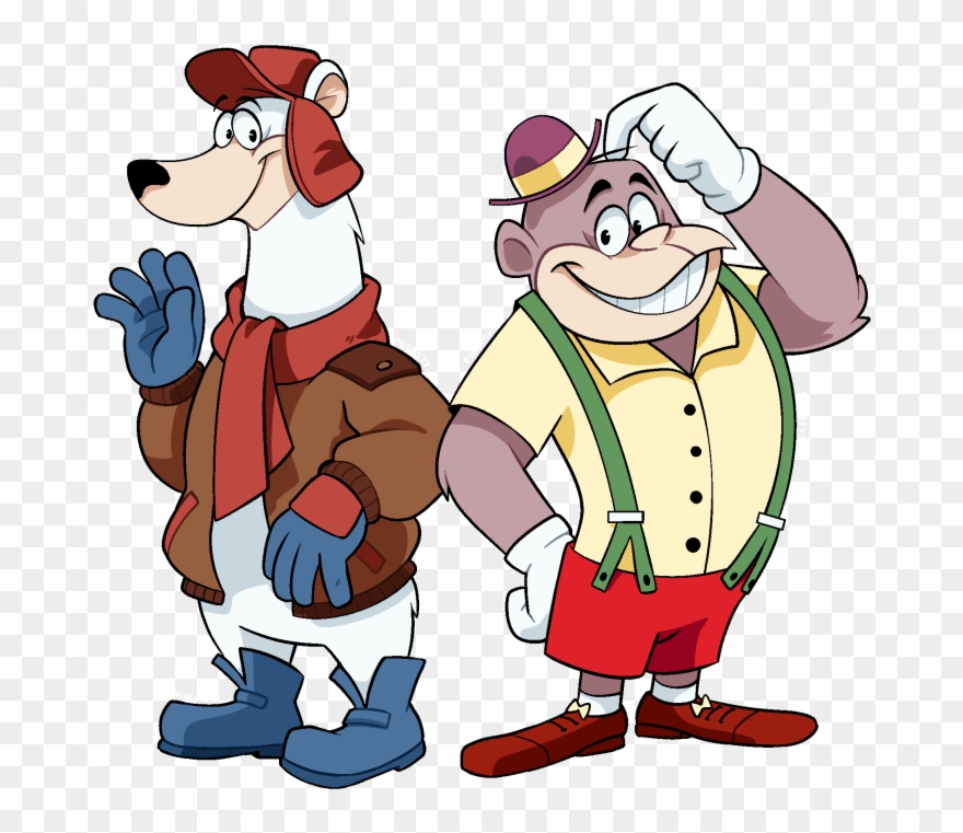 Com- Breezly And Magilla - Magilla Gorilla Clipart