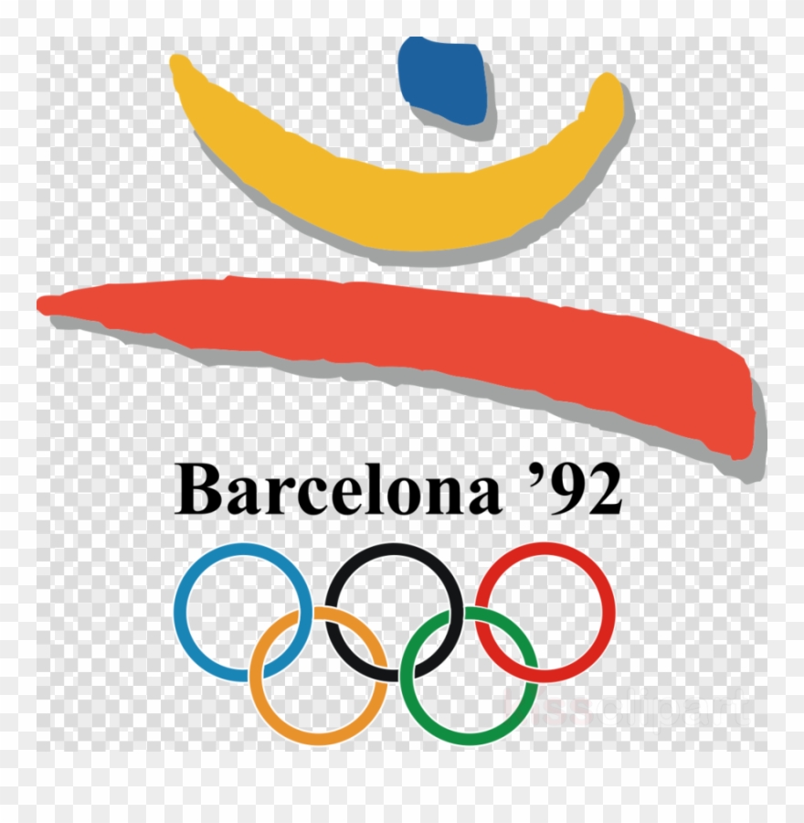 Spain Olympics Clipart 1992 Summer Olympics Olympic - 1992 Olympics In Spain - Png Download