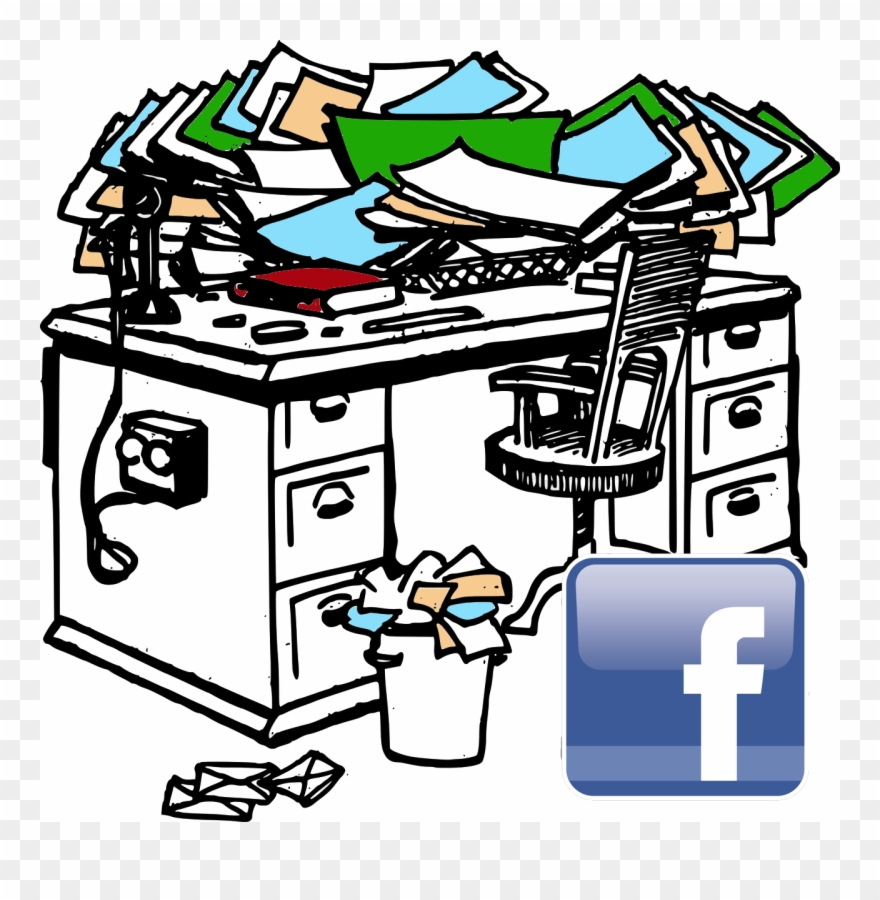 Facebook Genres For English Professors - Messy Clipart - Png Download