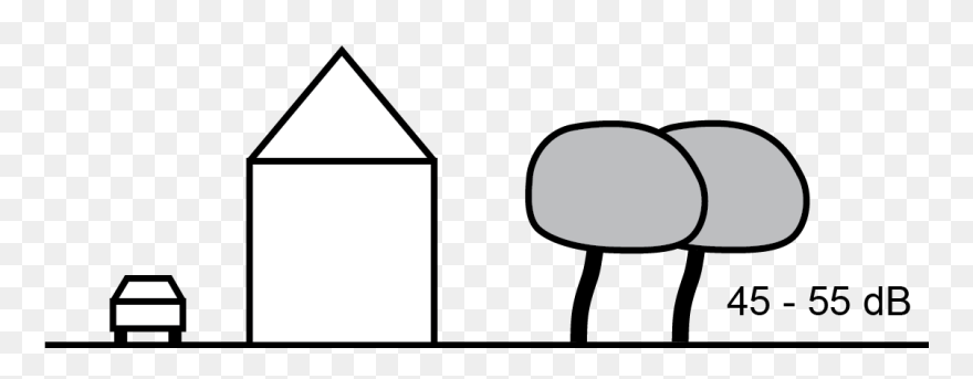 A Quiet Urban Area - Definition Clipart