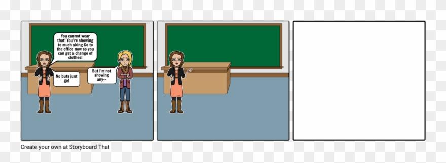 School Dress Code - Book Loser Clipart