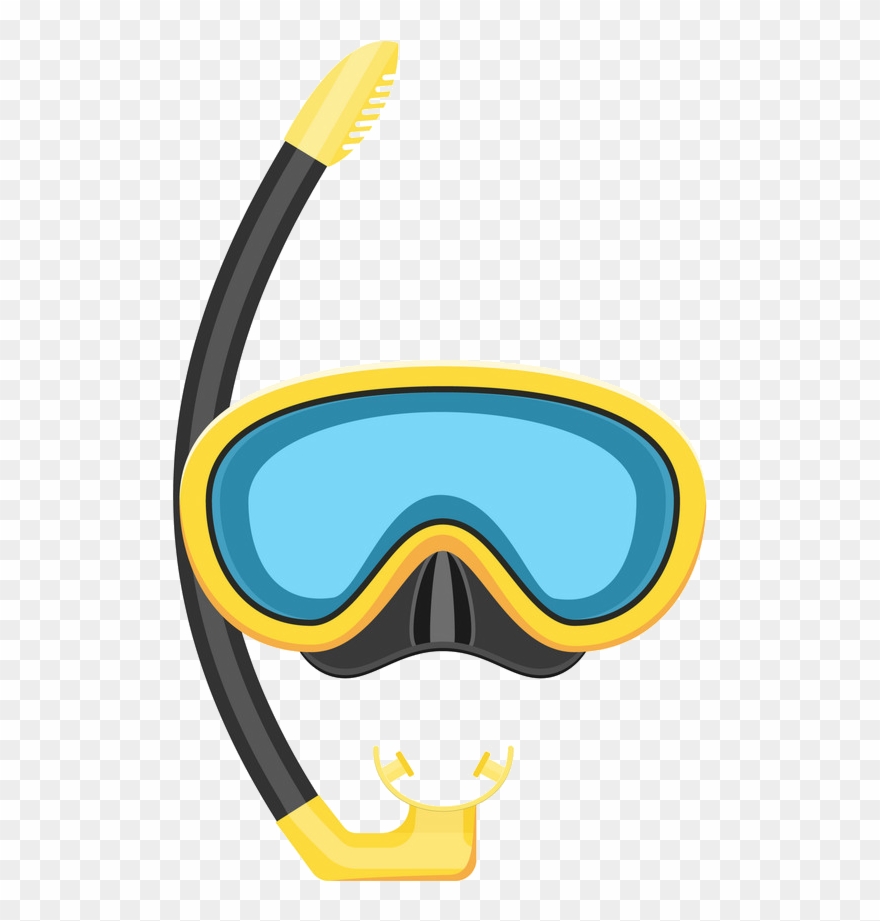 Snorkel Mask - Snorkel Vector Clipart