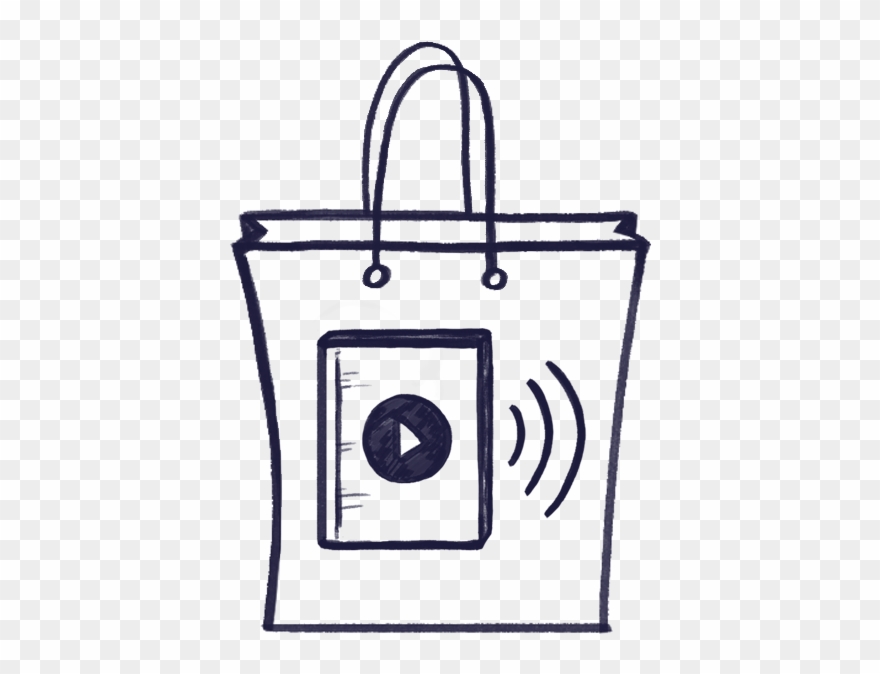 Purchase Your Audiobook - Line Art Clipart
