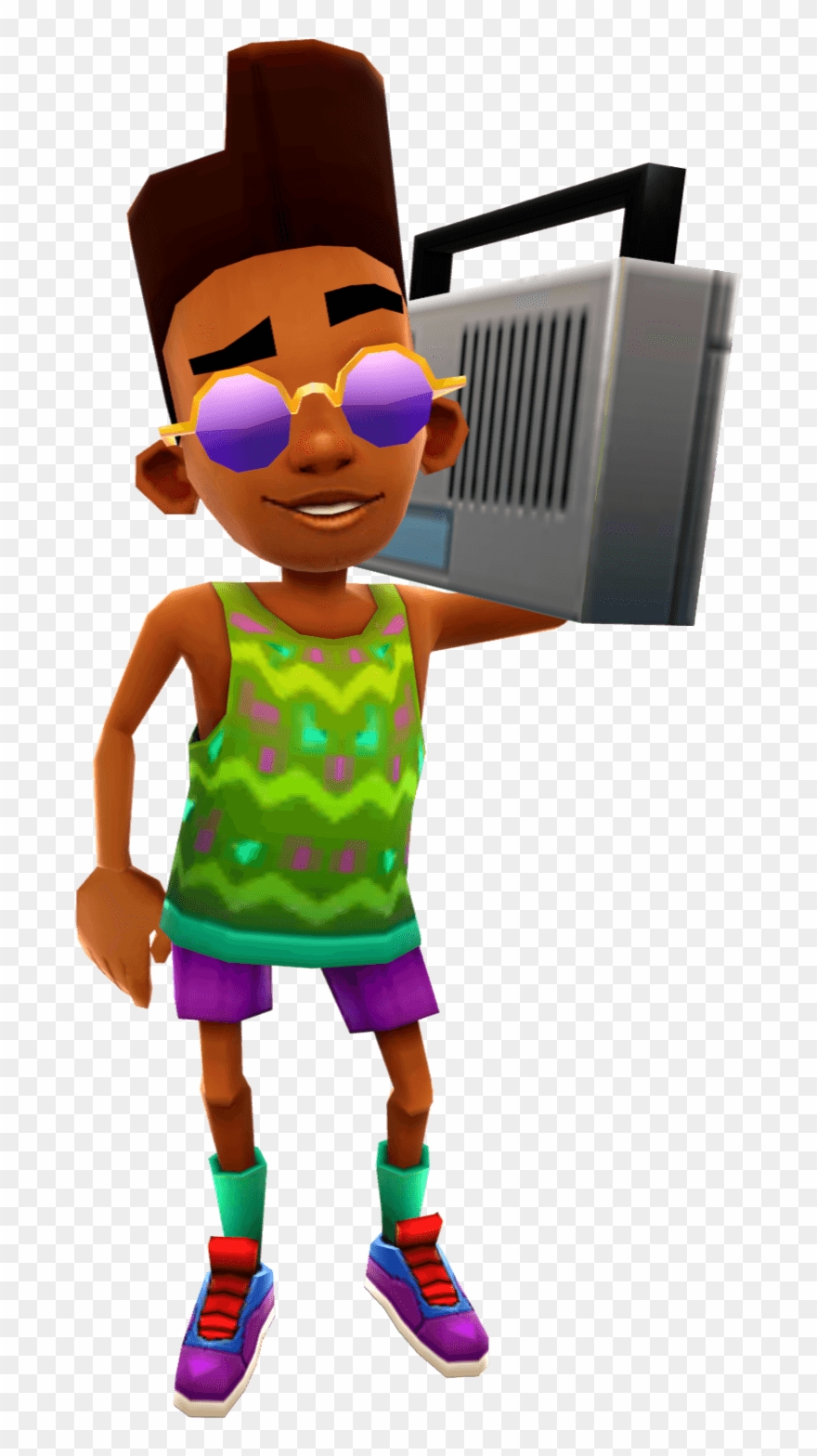 Fresh - Subway Surfers Fresh Funk Outfit Clipart