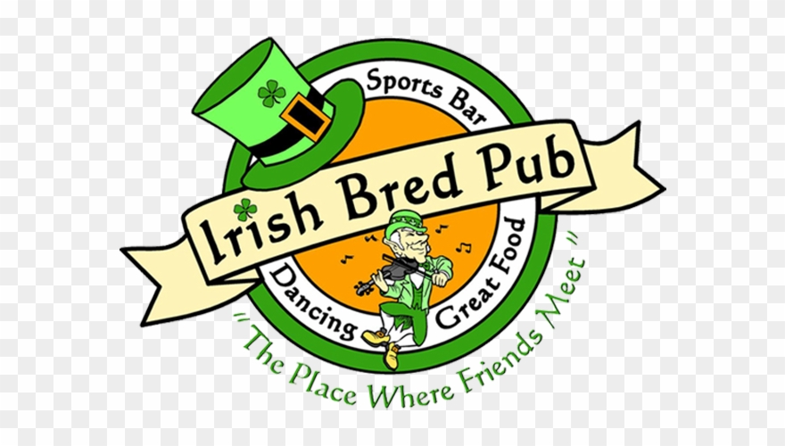 Irish Bred Pub Logo Clipart