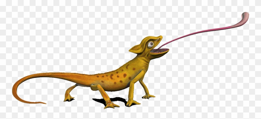 Picture Chameleon Clipart Drawing - Png Download