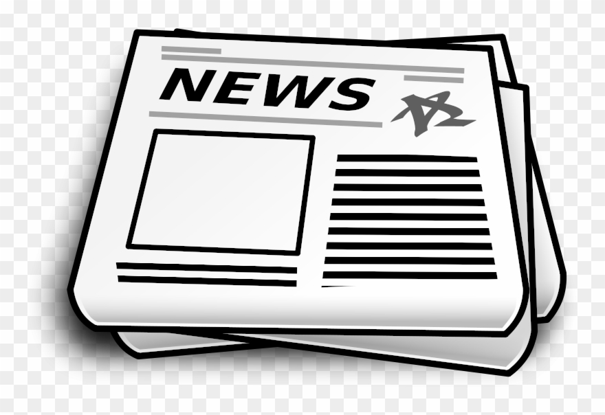 Transparent Background Newspaper Clipart - Png Download