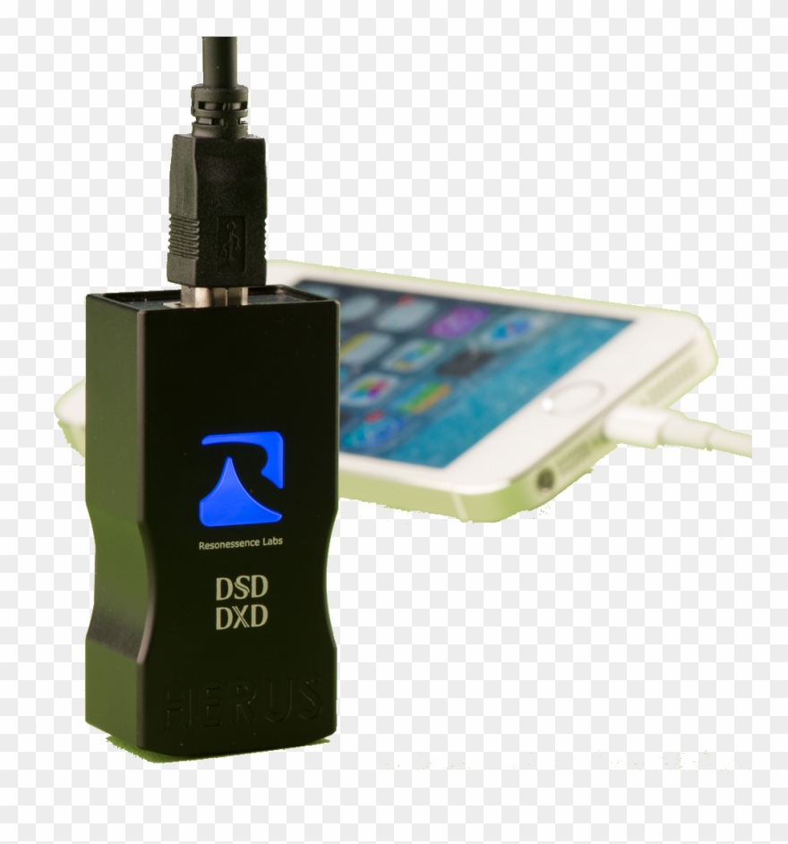 Blueiphone2 - Resonessence Labs Herus+ Usb Dac/headphone Amplifier Clipart