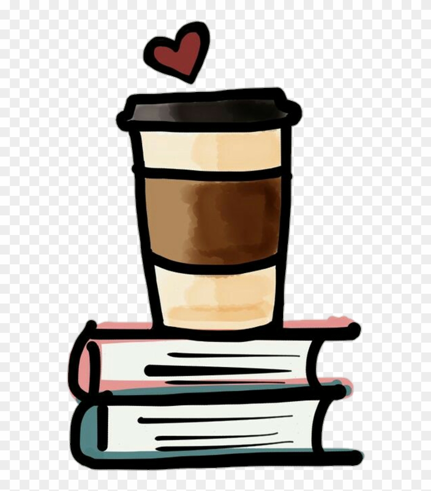 Ftestickers Book Coffee Student Heart - Милые Картинки Для Срисовки Кофе Clipart