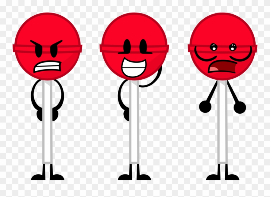 Lollipop Clipart Funny - Cartoon Lollipop With Face - Png Download