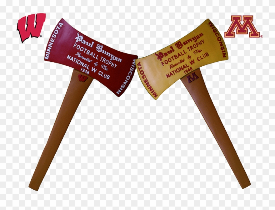 Axe Wisconsin Vs Minnesota Clipart