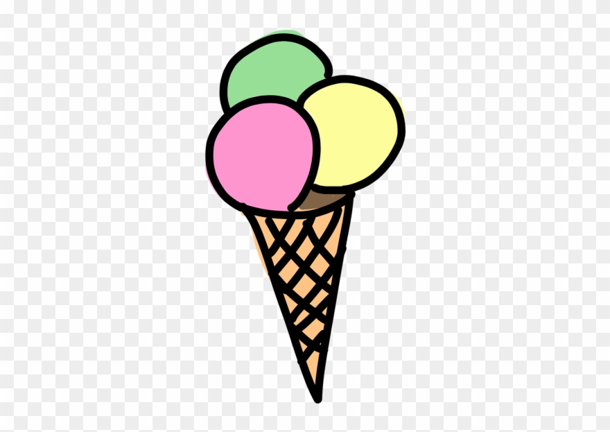 Ice Cream Cone,ice Ice Cream,lemon - De Dibujos Helado Clipart