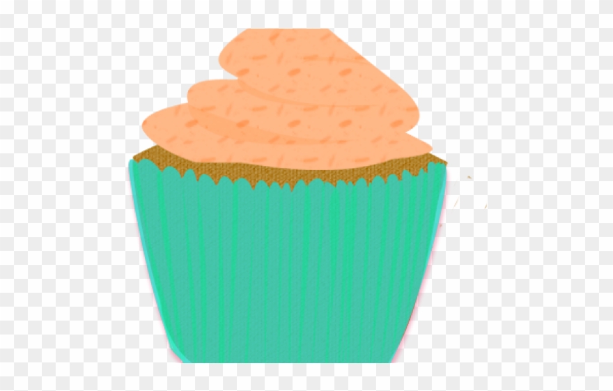 Cupcake Clipart Turquoise - Png Download