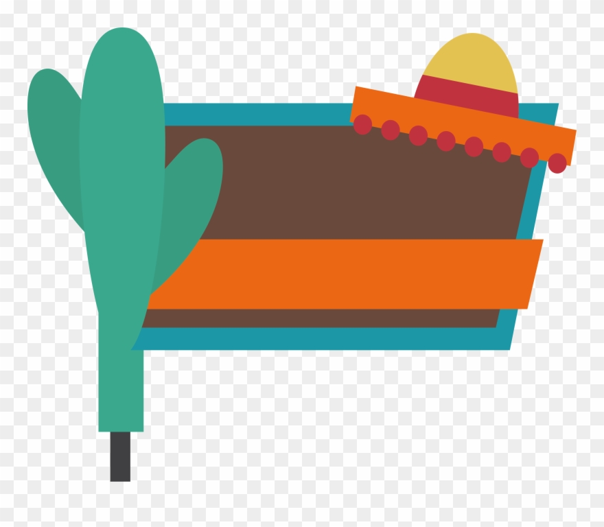 Clip Art Cactus Straw Hat Transprent - Cactus Hat - Png Download