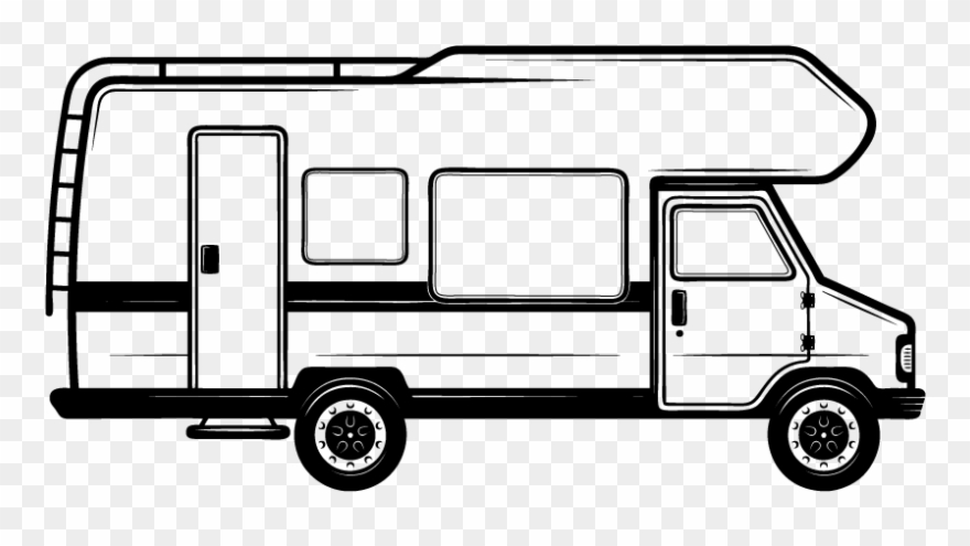 Camper-header Clipart