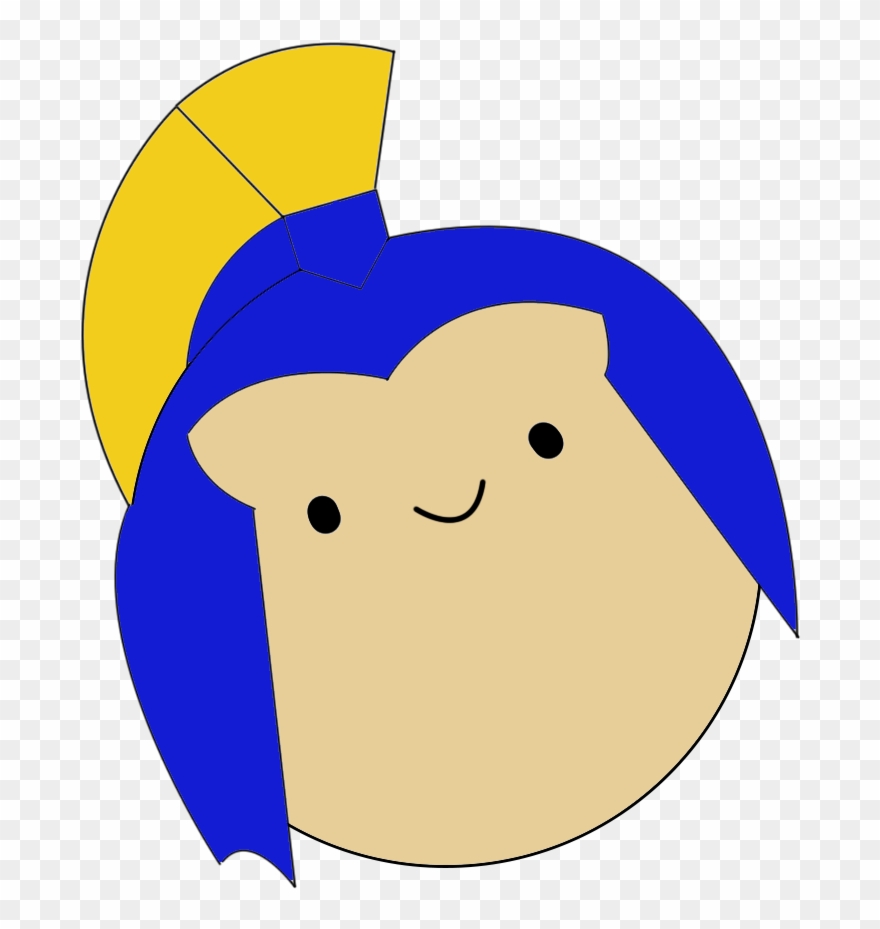A Spartan I Created - Cartoon Clipart