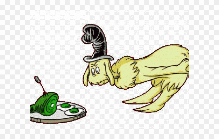 Ham Clipart Green Eggs - Green Eggs And Ham Unnamed Character - Png Download