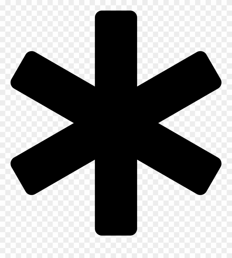 Open - Asterisk Png Clipart