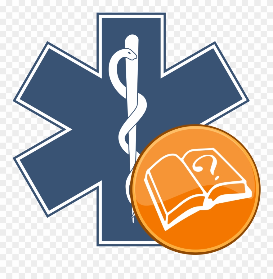 Open - Ems Star Of Life Clipart
