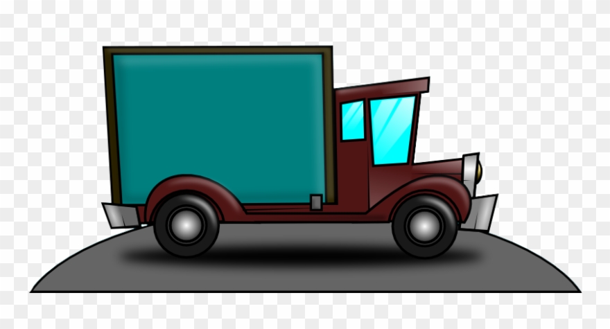 Truck Clipart Cargo Truck - Png Download