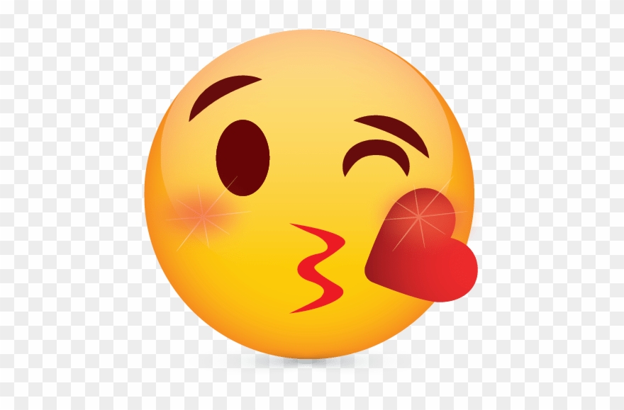 Free Emoji Blowing Kiss Logo With Online Logos Creator Clipart