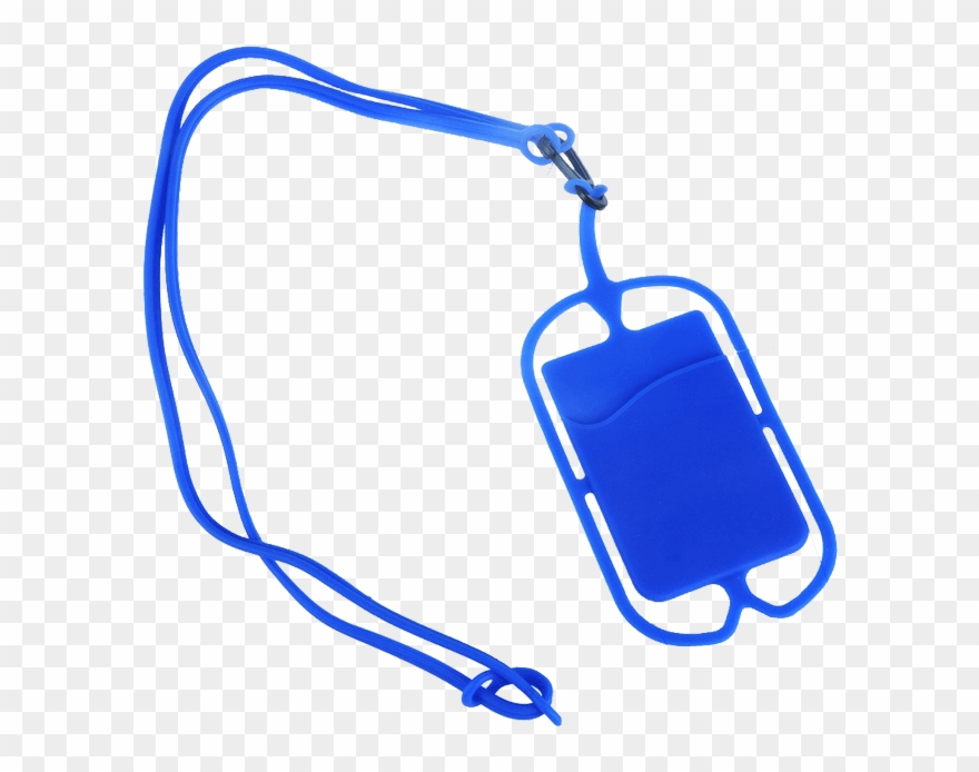 Promotional Silicone Phone Wallet With Lanyard - Moutik Mobile Phone Strap Neck Lanyard Holder Cover Clipart