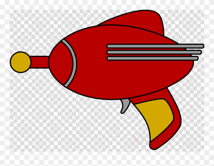 Ray Gun Clipart Raygun Firearm Clip Art - Clip Art - Png Download