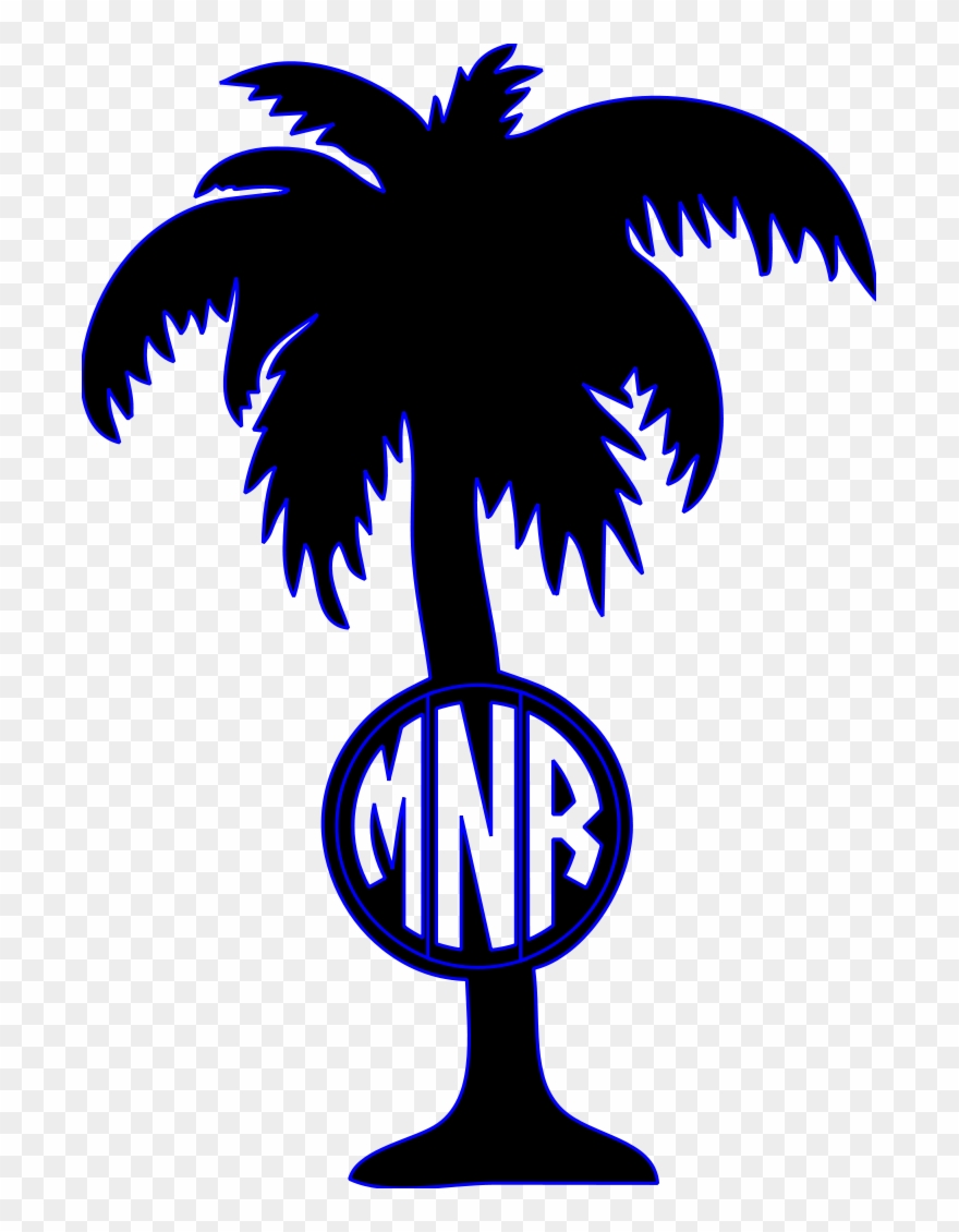 Amazin Tumbler Image Gallery For Cusyom Tumbler Designs - Palm Tree Monogram Clipart