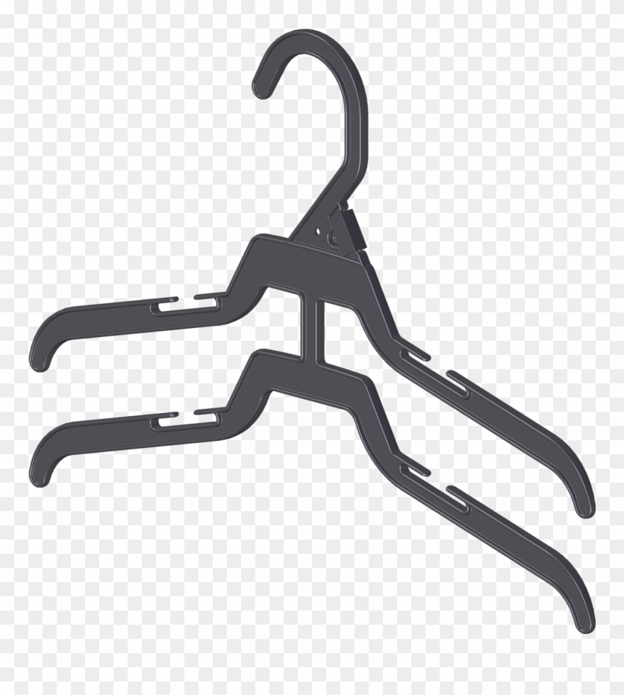 2260 Double Top Hanger - Illustration Clipart