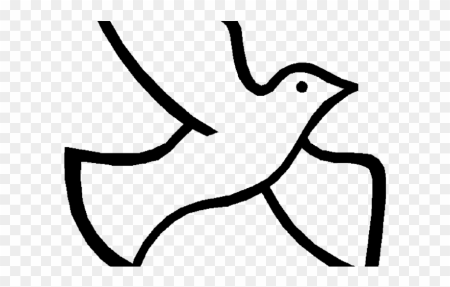 White Dove Clipart Pentecost - Symbol For Holy - Png Download