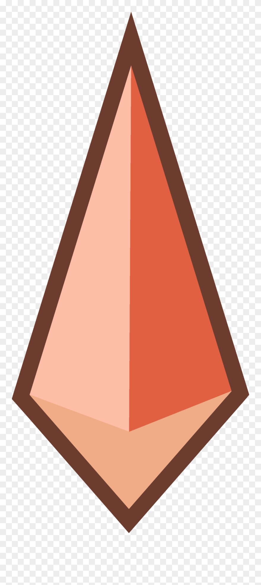 Cone Clipart Triangle Nose - Ephesite - Png Download