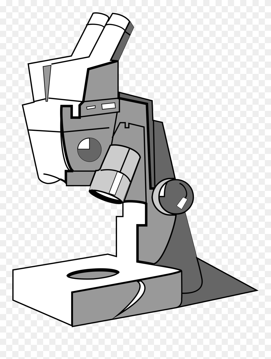 Microscope - Mikroskop Clipart