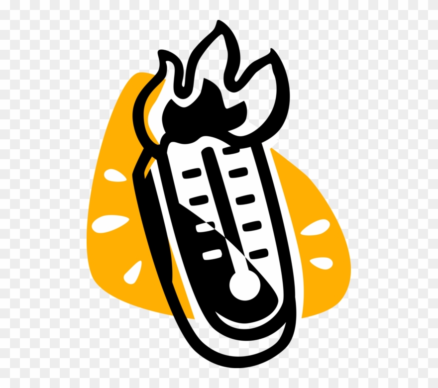 Clip Free Library Heat Clipart Air Temperature - Png Download