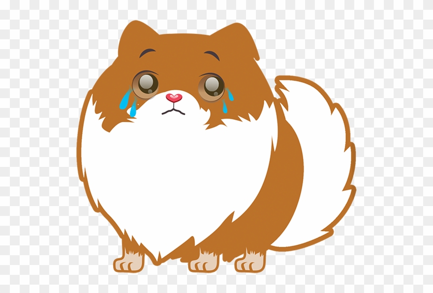 Pom Pom Pomeranian Stickers Messages Sticker-7 - Sticker Clipart